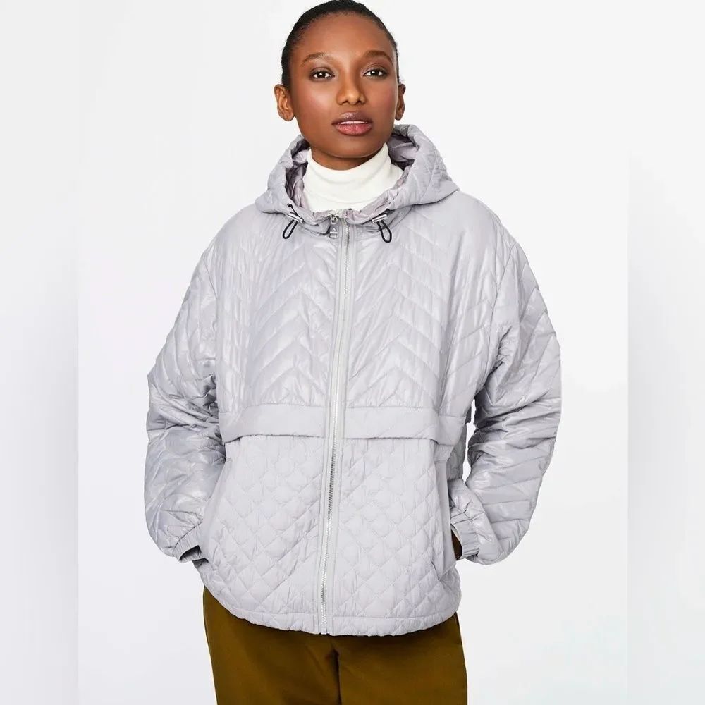 NWT Bernardo Quilted Hooded Jacket